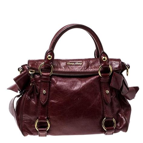 tasche miu miu rot